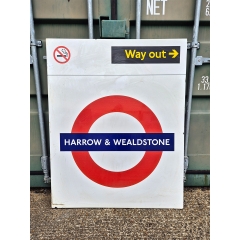 Harrow and Wealdstone Roundel - Arrow Right (1862025)
