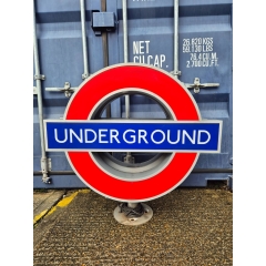 Underground Roundel Double-Sided Totem (12026)