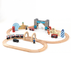 City of London Wooden Train Set