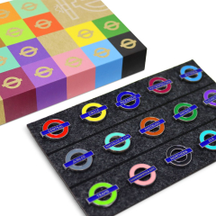London Underground Pin Badge Set - 15 Pins