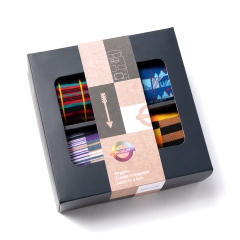 Classic Socks in a Box Organic Cotton 