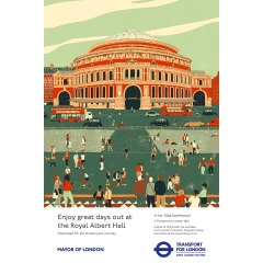 First Edition Poster Great Days Out at the Royal Albert Hall