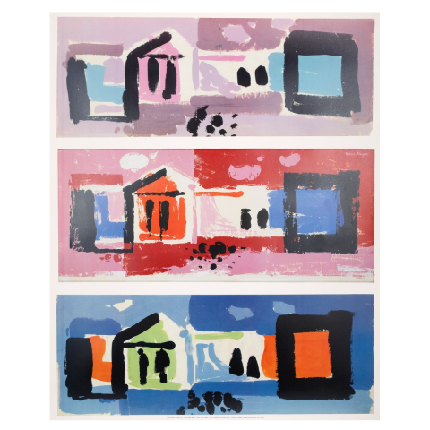 Town House 3 Image Print Poster