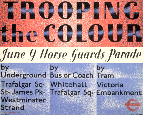 Trooping the Colour, by Barnett Freedman, 1937