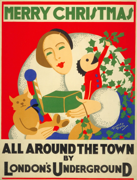 Merry Christmas, by Dudley Dyer, 1932
