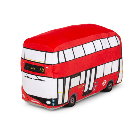 London Bus Toy Cushion