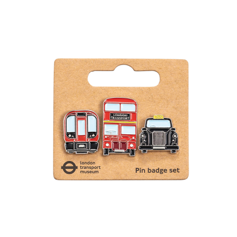 Pin Badge Set Transport Vehicles