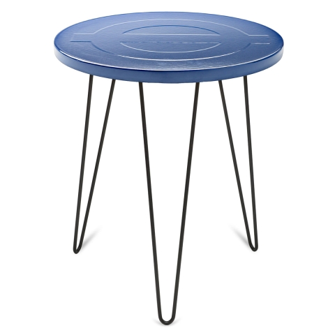 Embossed Roundel Side Table (available in 3 colours)
