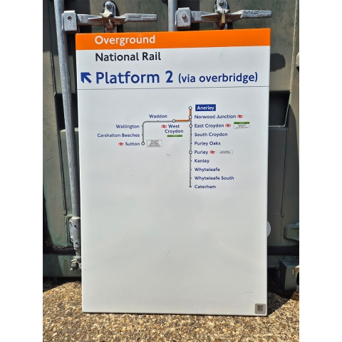 Overground National Rail - Anerley - Line Diagram (1462025)