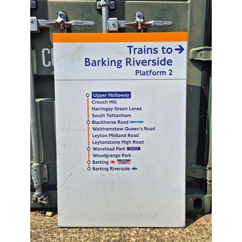 Trains to Barking Riverside - Upper Holloway - Line Diagram (1472025)