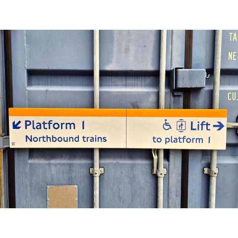 Platform 1 Northbound Trains - Lift to Platform 1 (1762025)