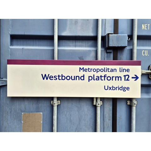 Metropolitan Line - Westbound Platform 12 Uxbridge (1812025)