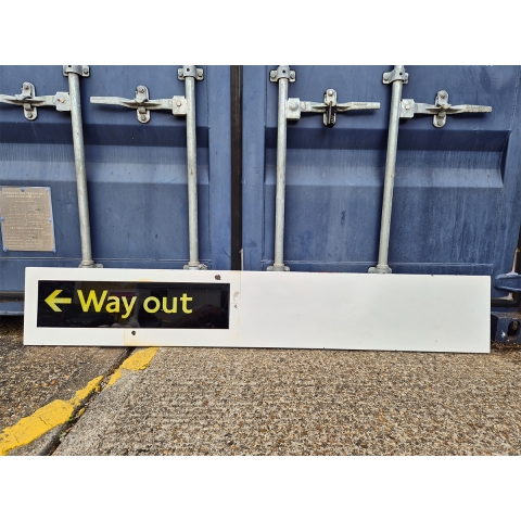 Way Out Arrow Left - Light Box (1912025)