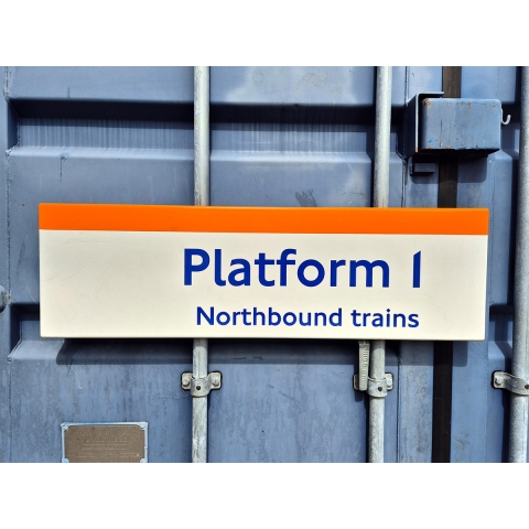 Platform 1 Northbound Trains (2072025)