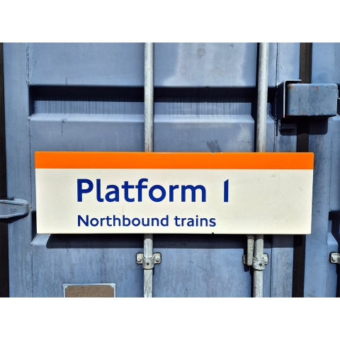 Platform 1 Northbound Trains (2092025)