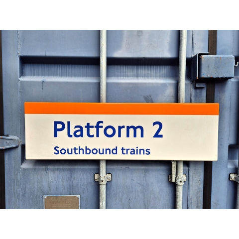 Platform 2 Southbound Trains (2102025)