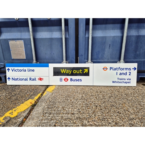 Victoria Line Way Out Lightbox (2232025)