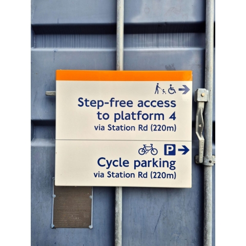 Step-Free Access to Platform 4 via Station Road - Cycle Parking (392026)