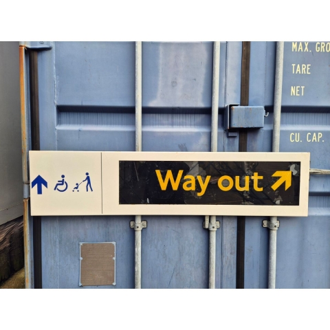 Way Out Arrow Up - Light Box (482026)