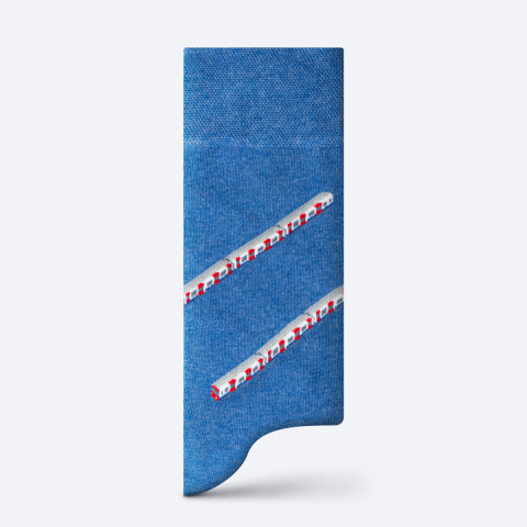 The London Sock Exchange Tube Train Socks