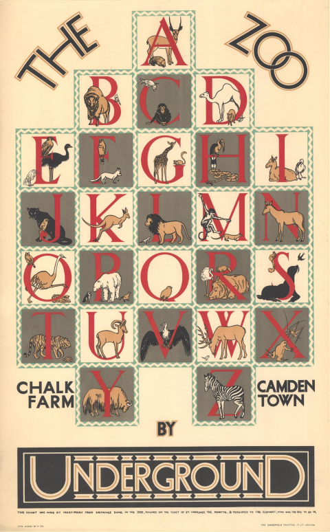 The zoo, by Herry Perry, 1928