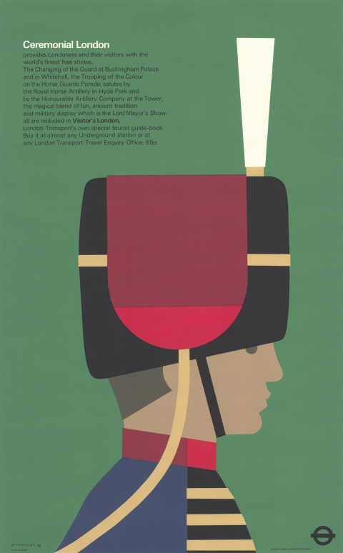 Ceremonial London, by Tom Eckersley, 1976