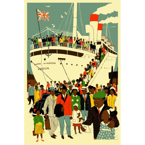 London is the Place for Me 30 x 40 print, Eliza Southwood
