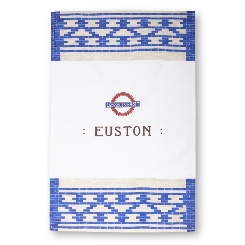 Euston Hidden London Tea Towel