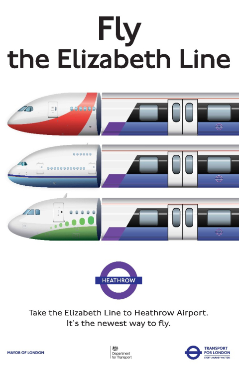 Fly the Elizabeth line
