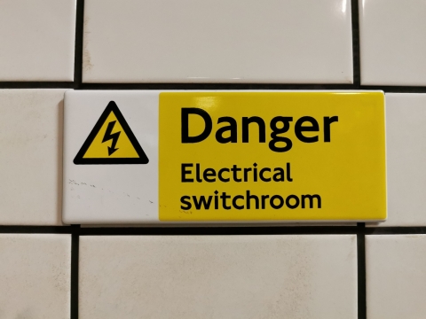 Danger Electrical Switchroom Sign