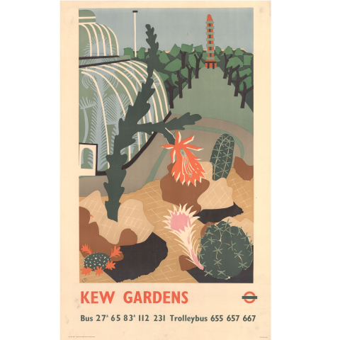 Kew Gardens by Edward Bawden, 1939
