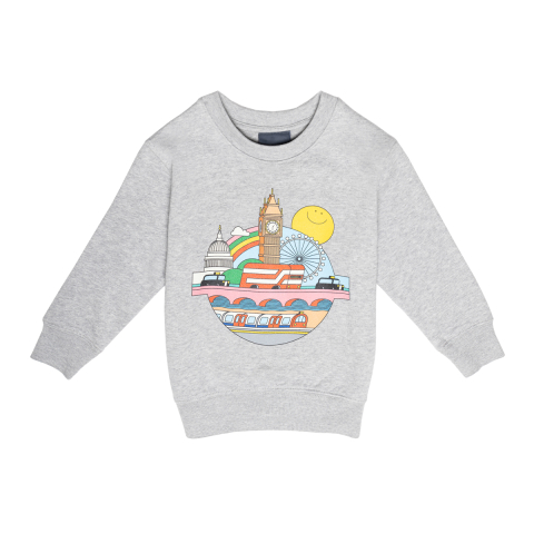 Children's Roundel Sweatshirt Organic Cotton