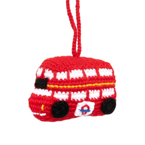 Knitted Bus Decoration