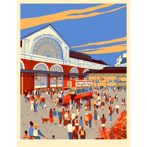 30 x 40 Print Great Days Out at London Transport Museum