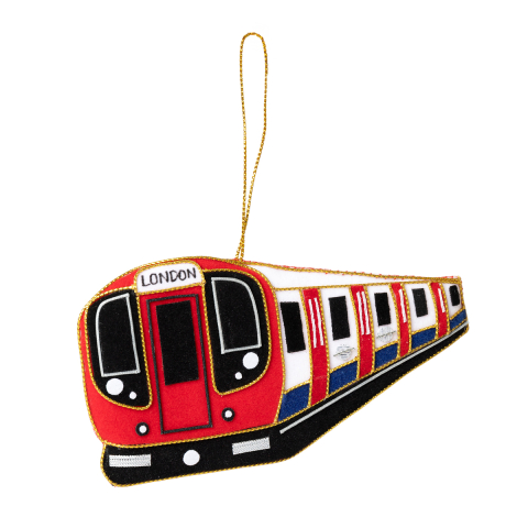 Tube Train Christmas Decoration