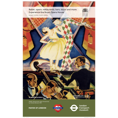 Love London's Culture Royal Opera House Poster