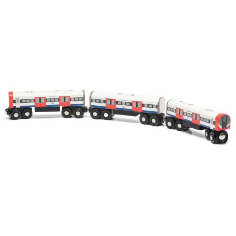 Wooden New Piccadilly Train Set