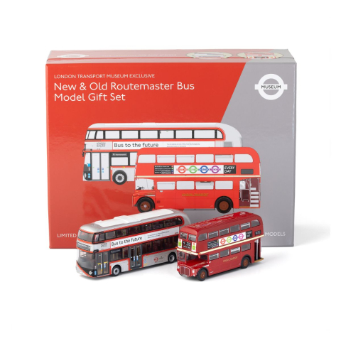 Corgi New & Old Routemaster Bus Model Gift Set