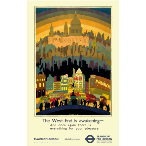 The West-End is Awakening 30 x 40 print 