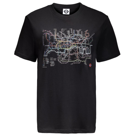 London Underground Map T-Shirt Organic Cotton