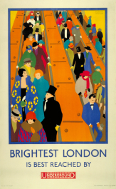Brightest London is Best Reached by Underground | London
