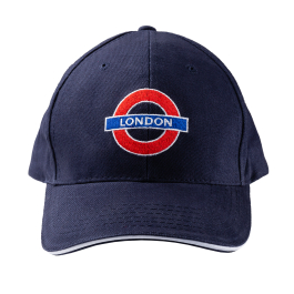 キャップ LONDON UNDERGROUND Vintage Oyster Ball CapCharcoal Grey SEASON OFF - 40% OFF - LONDON UNDERGROUND