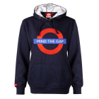 Mind the Gap Navy Hoodie