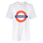 London Roundel T-Shirt London Organic Cotton White