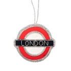 London Roundel Christmas Decoration