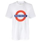 Mind the Gap T-Shirt Organic Cotton White
