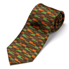 New Overground Moquette Silk Tie