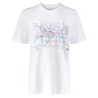 London Underground Map T-Shirt Organic Cotton White