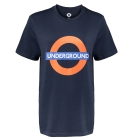 Underground Roundel T-Shirt Organic Cotton Navy