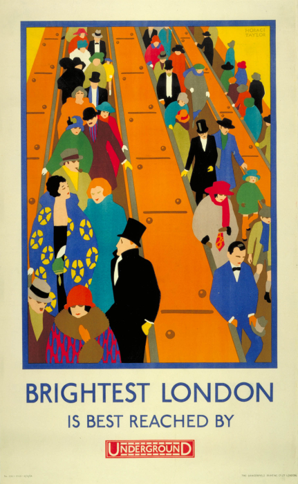Brightest London is Best Reached by Underground | London Transport